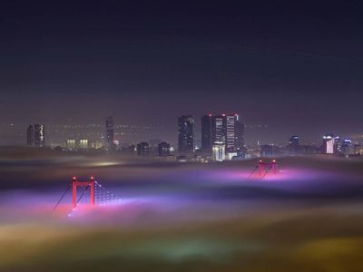 İstanbul sise teslim oldu: Vapur seferleri iptal edildi
