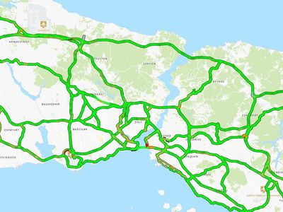 İstanbul trafiği Ramazan Bayramı tatiliyle "Yeşile" büründü!