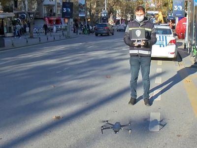 İstanbul'da Drone'lu Denetim Uygulaması Başladı!
