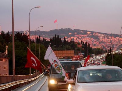 İstanbul'da Filistinlilere Destek Konvoyu Oluşturuldu