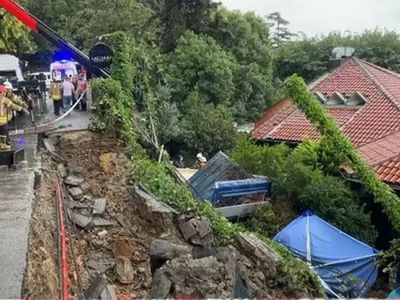 İstanbul'da kabusu yaşıyor! İstinat duvarı çöktü