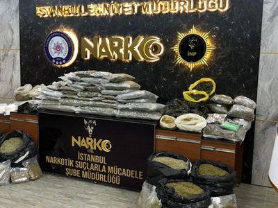 İstanbul'da Son 3 Ayda 1,5 Ton Uyuşturucu Ele Geçirildi