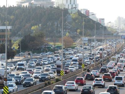 İstanbul'da trafik çilesi