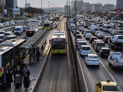 İstanbul'da Trafik Oranı Rekora Koştu