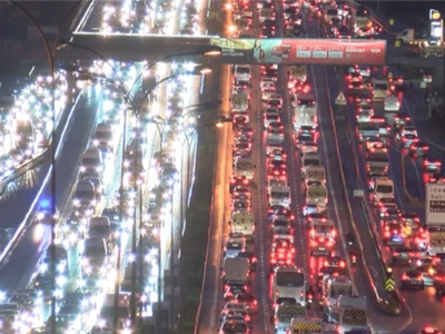 İstanbul'da trafik yine kilitlendi