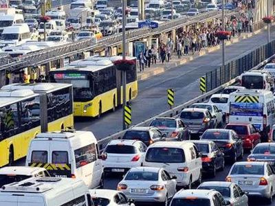 İstanbul'da Trafik Yoğunluğu Yüzde 71’e Arttı