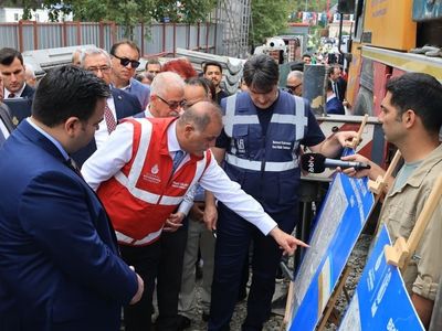 İstanbul'da Yeni Yağmur Suyu Tüneli Kazı Çalışmaları Başladı