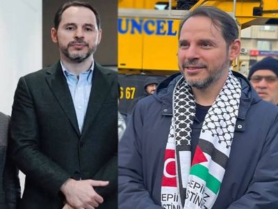 İstanbul’dan tüm dünyaya mesaj: Berat Albayrak ve eşi de Filistin yürüyüşüne katıldı
