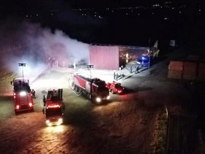 İzmir'de Korkutan Yangın: Binlerce Saman Kül Oldu