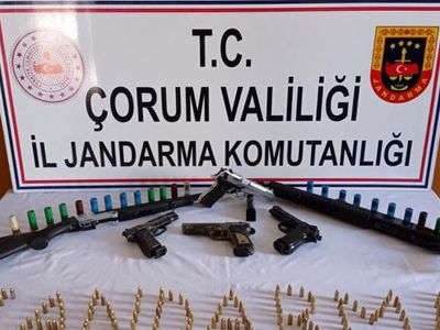 Jandarma Ruhsatsız Silah Operasyonu Düzenledi