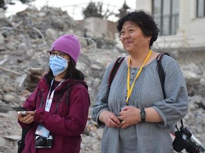 Japon gazeteciden, deprem bölgesi hakkında duygulandıran açıklama