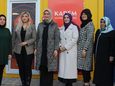 KADEM deprem bölgesini yalnız bırakmadı!