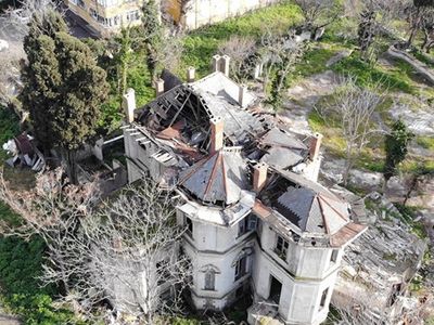 Kadıköy’deki 118 Yıllık Tarihi Köşk Harabeye Döndü