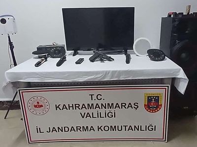 Kahramanmaraş'ta Bağ Evinden Hırsızlık Yapan Üç Kişi Tutuklandı