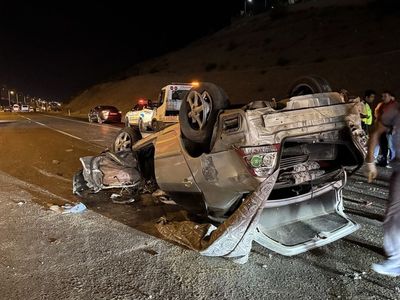 Kahramanmaraş'ta Otomobilin Takla Atması Sonucu Sürücü Yaralandı