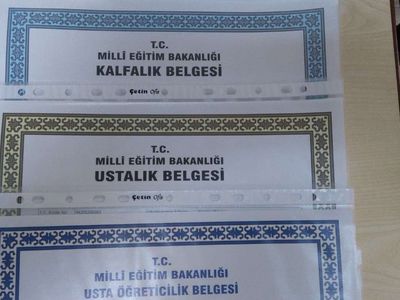 Kalfalık belgesi nereden, nasıl alınır? Kalfalık belgesi ne işe yarar? 2022 kalfalık belgesi başvuru belgeleri