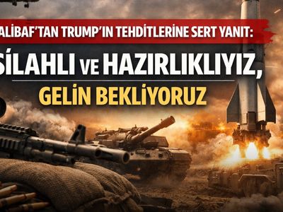 Kalibaf’tan Trump’ın Tehditlerine Sert Yanıt: “Silahlı ve Hazırlıklıyız, Gelin Bekliyoruz”
