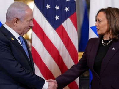 Kamala Harris bayrağı devraldı: Gazze katliamcısı Netanyahu ile görüştü