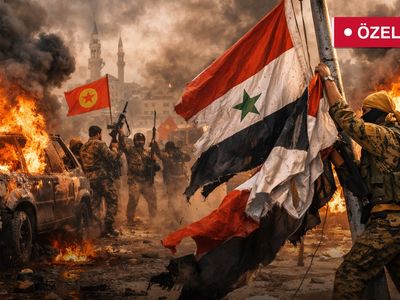 “Kamışlı’da PKK Provokasyonu: Suriye Bayrağı İndirildi, Araçlar Alev Aldı – Türkiye Uyarmıştı!”