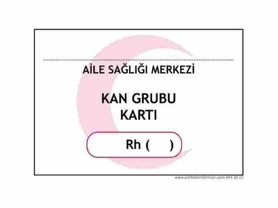 Kan grubu kartı nasıl alınır, nereden alınır? Sağlık ocağından, Kızılay'dan, özel ve devlet hastanelerinden kan grubu kartı alınır mı?
