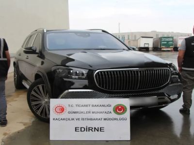 Kapıkule'de Sahte Evrakla Yurda Sokulmak İstenen 51 Milyon Lira Değerinde Lüks Otomobile El Konuldu