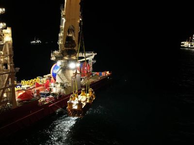 Karadeniz gazını karaya bağlayacak: Peçenek denize indirildi