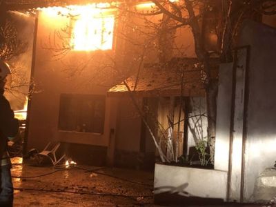 Kastamonu'da 4 Ev Yanarak Kül Oldu