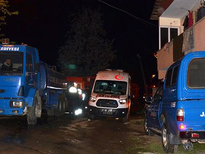 Kastamonu'da Çıkan Yangında 6 Ev Hasar Gördü