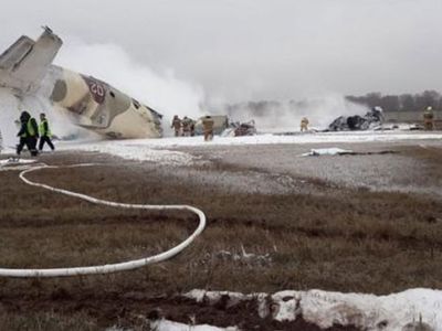 Kazakistan'da An-26 Tipi Uçak Düştü