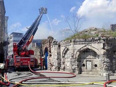 Kimyasal Maddelerin Bulunduğu Depoda Yangın Çıktı