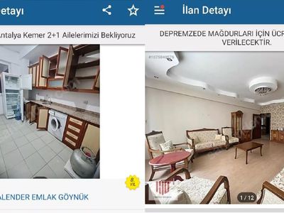 Kiralık ev ilanları depremzedeler için ücretsiz oldu: Ev sahipleri evlerini mağdurlara açıyor