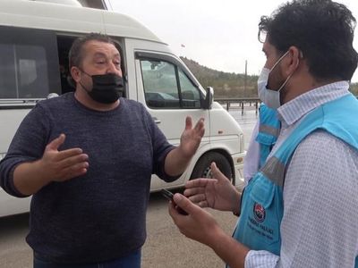 Kırkkale'de Kovid'li Yolcu Taşıyan Sürücünün Bahaneleri Pes Dedirtti