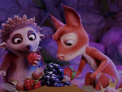 Kirpi Latte ve Büyülü Taş film konusu ve oyuncuları