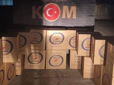 Kocaeli'de 130 Kutu Makaron Ele Geçirildi!