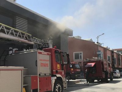 Konya'da Ayakkabı İmalathanesinde Çıkan Yangın Korkuttu