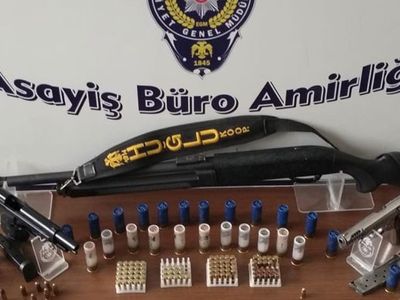 Konya'da Kaçak Silah Operasyonu Yapıldı