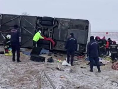 Konya'da Korkunç Kaza! Tur Otobüsü Devrildi: 5 Ölü 26 Yaralı
