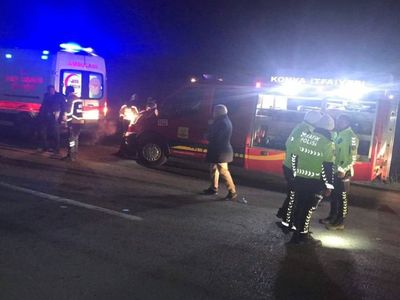 Konya’da korkutan kaza: Çok sayıda yaralı var