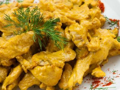 Körili Mantarlı Tavuk Nasıl Yapılır?