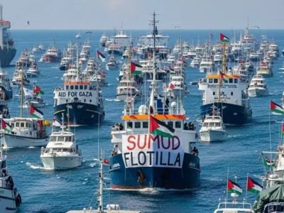 Küresel Sumud Filosu'nun Gazze yolculuğu başladı!