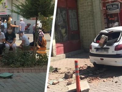 Kütahya’da Deprem Anında Yaşanan Korku Dolu Anlar