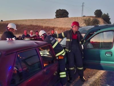 Kütahya'da Trafik Kazası: 2 Can Kaybı