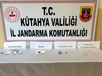 Kütahya’da Uyuşturucu Operasyonu: 2 Gözaltı