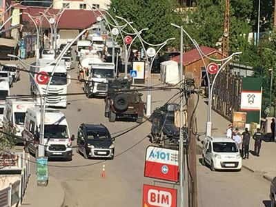 Kuzey Irak’taki Teröristlerden Çukurca’ya Havan Saldırısı