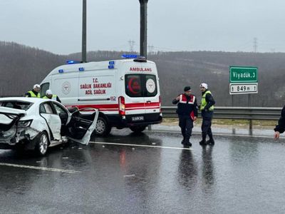 Kuzey Marmara Otoyolu’nda korkutan kaza: Çok sayıda yaralı var