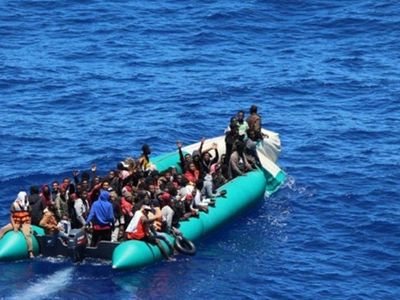 Libya Açıklarında 97 Düzensiz Göçmen Kurtarıldı