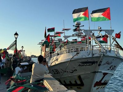 Ömer Muhtar Gemisi, Küresel Sumud Filosu İçin Libya’dan Demir Aldı