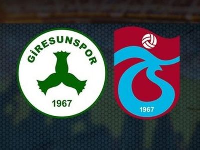 Maç Sona Erdi! Giresunspor 0-1 Trabzonspor
