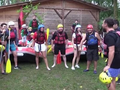 Maceraseverler Melen Çayı'nda Eğlenceli Raftingi Güzel Görüntülere Yer Verdi!