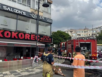 Maltepe'deki Güzellik Salonu Yangını Kontrol Altına Alındı